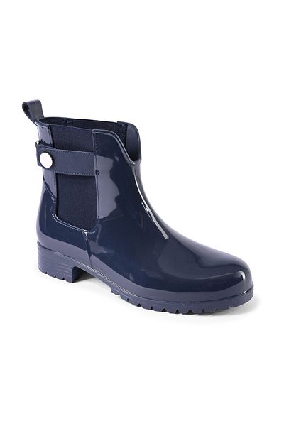 Tommy Hilfiger PVC kék női csizma Fw0fw06777dw5