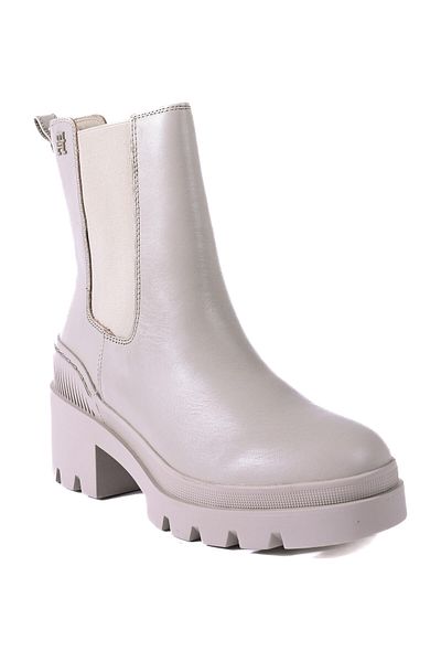 Tommy Hilfiger LEATHER MID HEEL BOO, PKB PP W5G