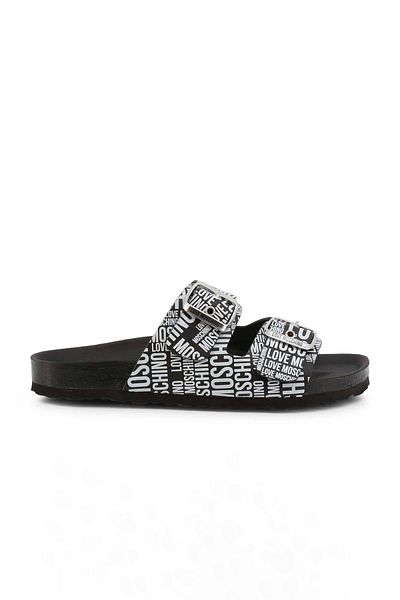 Love Moschino Сложни чехли с лого - Ja28073G1Eıj000A
