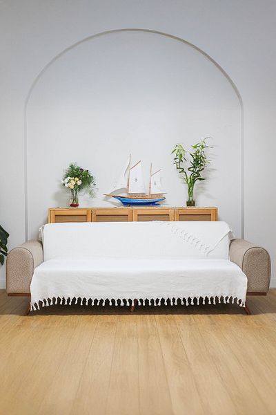 Faiend Seat Cover 180 X 200 Cm Sofa Sofa Bed Divan Armchair Cover Cotton Washable Simple Shawl
