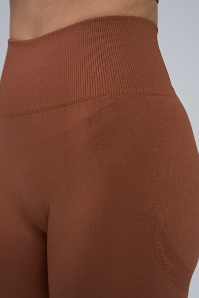 YEXECH Gathered Seamless Push-Up Aurora Sports Leggings with Extra Hip Support