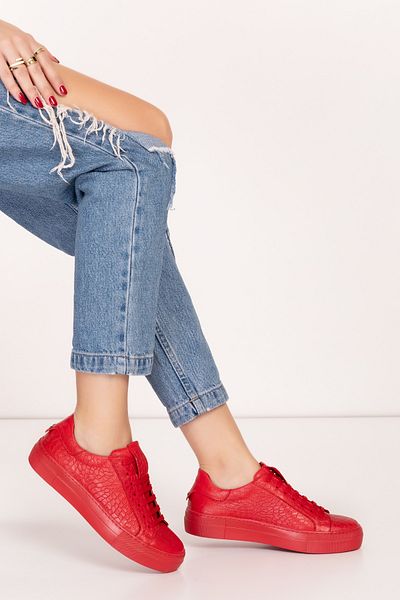 Gondol Pantofi sport cu talpă anatomică din piele naturală alsx.1352