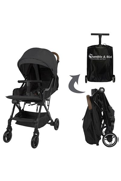 Bumble & Bird - Robin Lightweight Travel Stroller - Black
