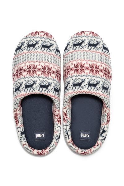 Twigy Polar Men's House Slippers White 41/46