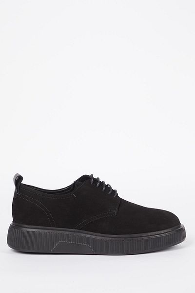 Galliano Shoes Rovigo Genuine Leather Black Suede Eva Ready Sole Casual Shoes