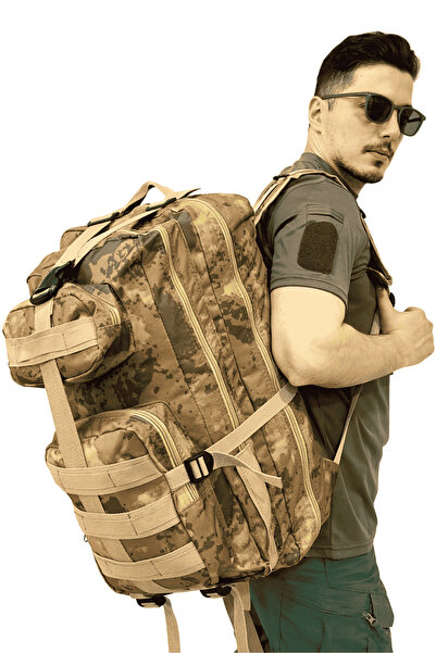 KORDAK Outdoor Taktik 65 Lt Askeri Sırt Çantası - Dağcı Kamp Trekking