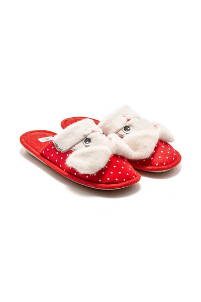 Twigy Red Bunny Children's House Slippers - 30/35