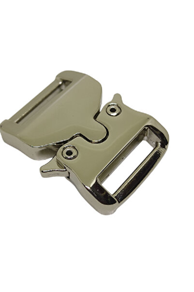 PARACORD 20 Mm Cobra Tactical Toka Klips Gümüş Renk