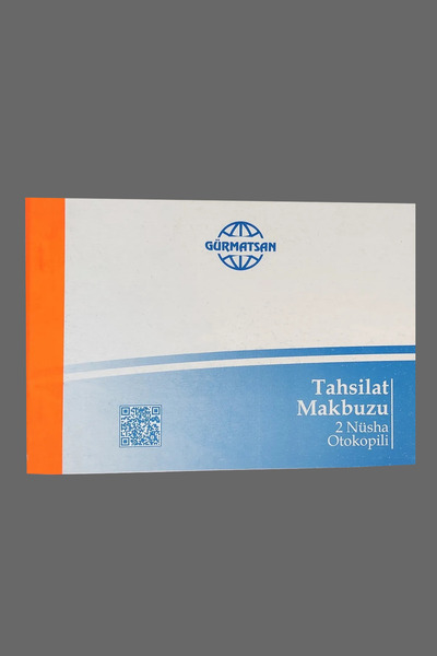 Gürmatsan Matbaa Kırtasiye ve Ofis Tahsilat Makbuzu