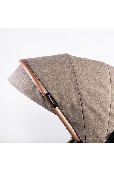 Bumble & Bird - Travel Light Cabin Stroller - Beige (0-15kg)