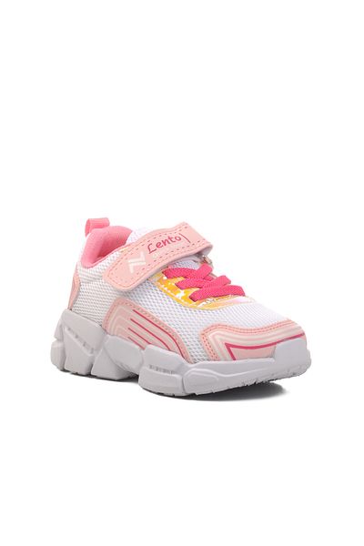 AYAKMOD Walkway White-Pink Children's Sports Shoes