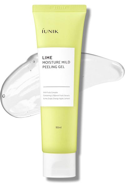 iUNIK iUNIK Lime Moisture Mild Peeling Gel 90 ml - Ενζυματικό peeling για το πρόσωπο