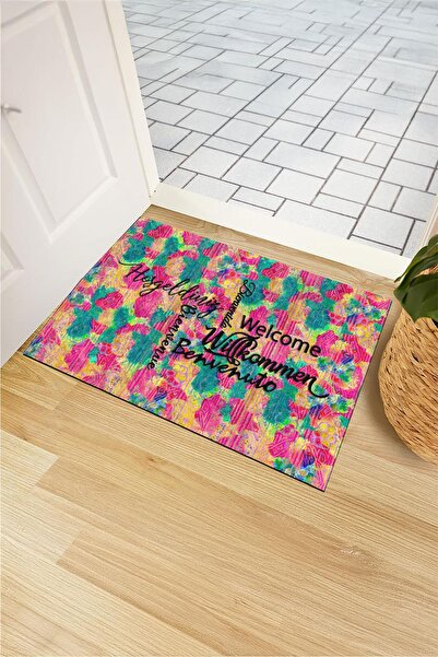 Monnhein سجادة باب حديثة وأنيقة - للاستخدام المنزلي والمكتبي والخارجي (العالم