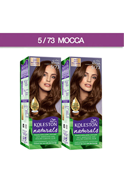 Wella كوليستون ناتشرالز NATURALS 5/73 - MOCCAعبوة من قطعتين