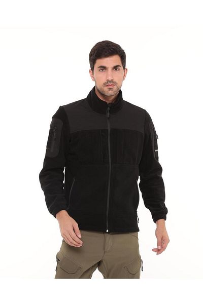 SINGLE SWORD Ανδρικό & γυναικείο Tactical Garni Fleece Coat-zipper-pαλτό