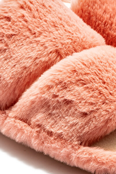 Twigy Mona Peluş Kadın Ev Terliği Pembe 36/41