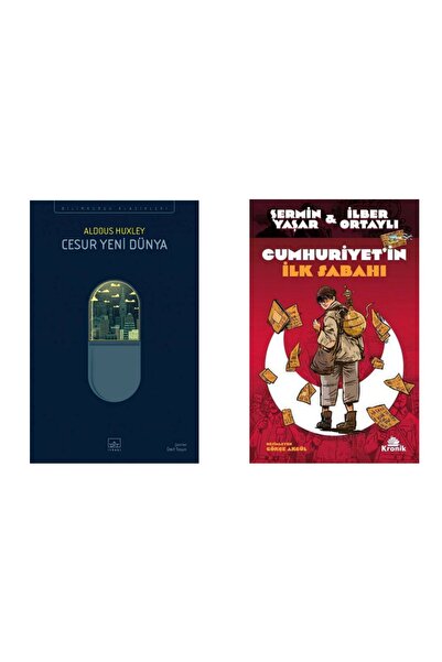 İthaki Yayınları Cesur Yeni Dünya - Aldous Huxley Cumhuriyetin İlk Sabahı - Ş...