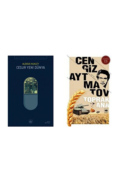 İthaki Yayınları Cesur Yeni Dünya - Aldous Huxley Toprak Ana - Cengiz Aytmatov