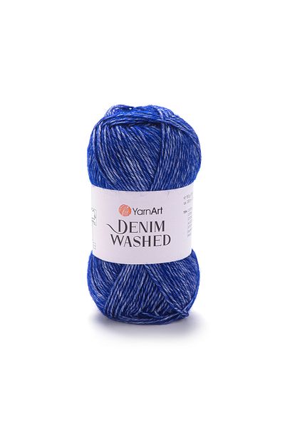 Yarnart Denim Washed - Μελανζ Χειροποίητο Νήμα Πλεξίματος Σκούρο Μπλε-925