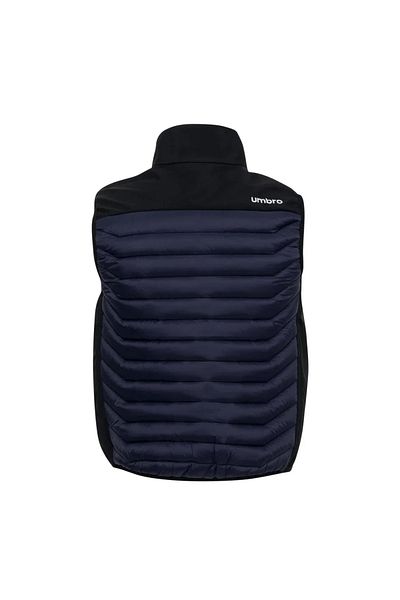 UMBRO Navy Blue Umb Gia Waist Puffer Vest