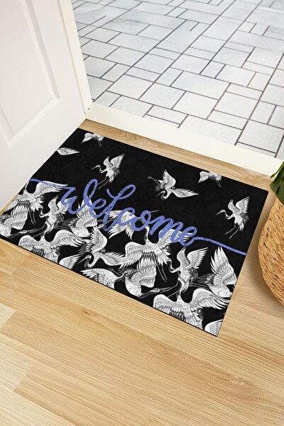 Monnhein سجادة باب حديثة وأنيقة - للاستخدام المنزلي والمكتبي والخارجي (مؤخرة)