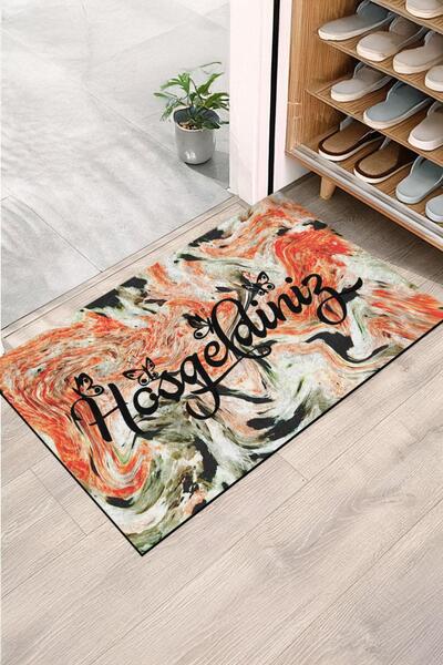 Monnhein سجادة باب حديثة وأنيقة - للاستخدام المنزلي والمكتبي والخارجي (مجردة)