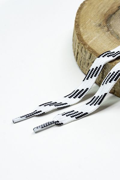 Dokubağ 120 cm Flat Line Pattern Casual & Sports Wide Shoelaces - 1 Pair