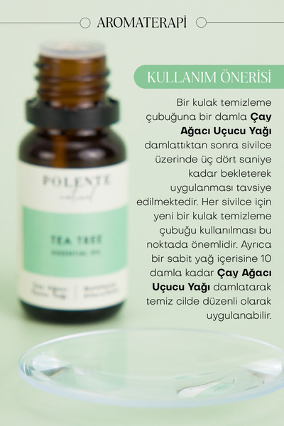Polente Natural Çay Ağaçı Uçucu Yağı (10ML)