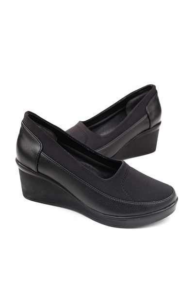 Mavişim 3334 Women's Wedge Heel Stretch Shoes