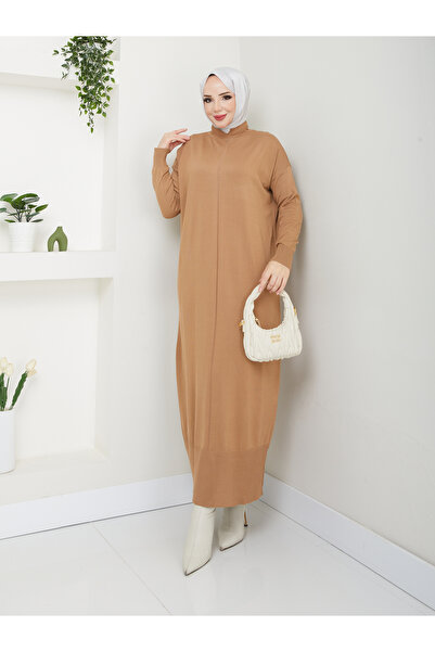 MODAMÜNASİP Harika Merserize Kumaş Tüylenmez  Elbise