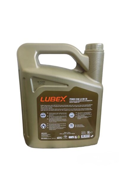 Lubex PRIMUS SVW-LA 5W-30 5 LT