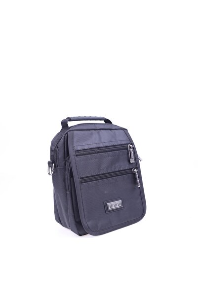 SEVENTEEN 3497 Geantă de mână și de umăr pentru bărbați cu capac mediu