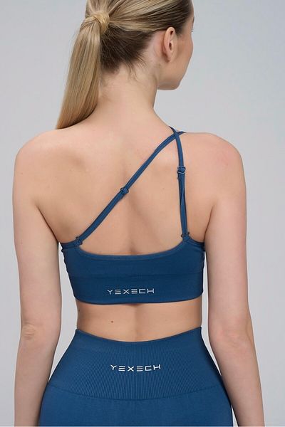 YEXECH Push-Up Support Aurora Sports Bra with Versatile Straps