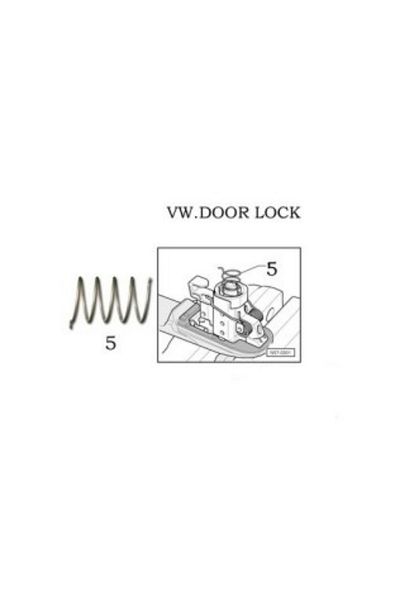 ReparAuto Vw.Universal Group - Audi Skoda Door Lock Repair Pin Zinc