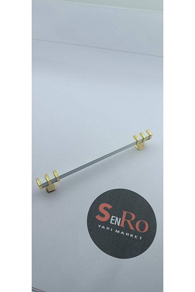 senRo yapı Market 160 mm Ring Handle White to Gold between Two Screw Measures Cabinet Drawer Furniture Handle