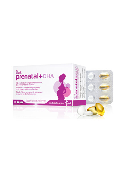 Denk أقراص ما قبل الولادة + حمض الدوكوساهيكسانويك 30 قرصًا