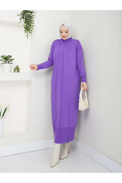 MODAMÜNASİP Harika Merserize Kumaş Tüylenmez  Elbise