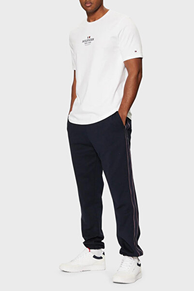 Tommy Hilfiger Regular Fit Normal Bel Ribanalı Paça Jogger Pantolon Erkek PANTOLON MW0MW37477 DW5