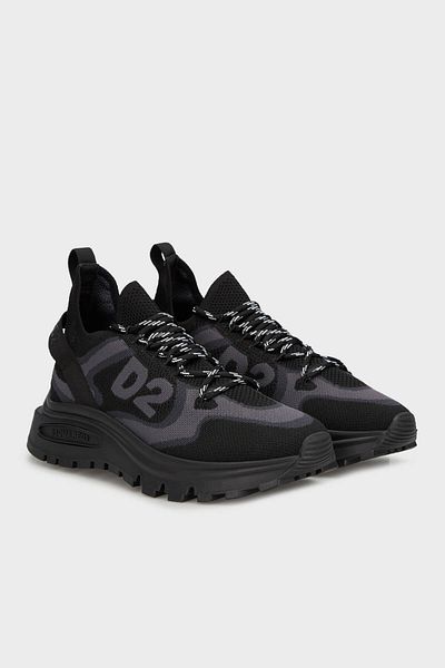 DSquared2 Men's Sneakers - Logo and Thick Sole, Snm 033659 207273   M436