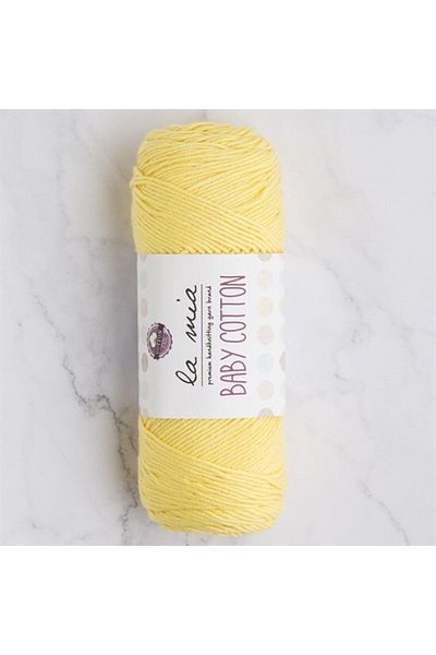 shop La Mia Baby Cotton Yellow Hand Knitting Lanyard - L043 - 33646