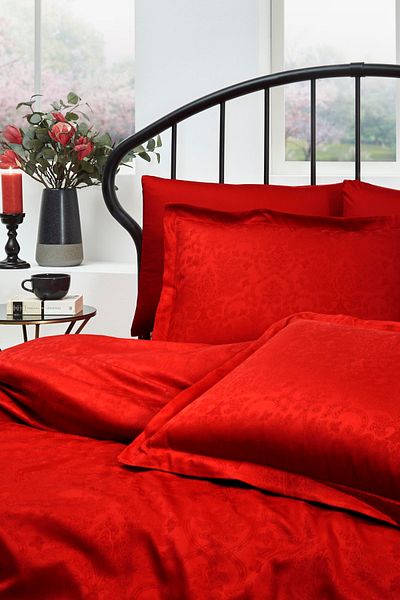 Özdilek Ornament Double Jacquard Satin Duvet Cover Set