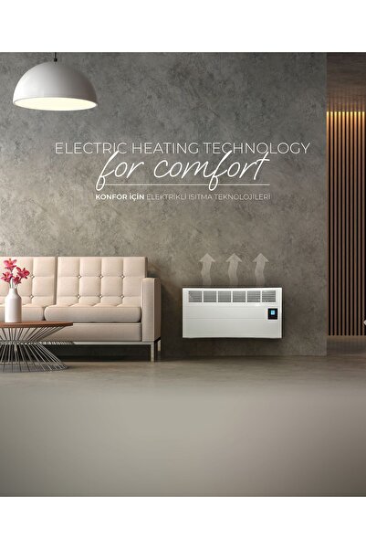 Maktek Elektrikli Isıtıcı 1500 Watt Panel Konvektör Isıtıcı Ayaklı Soba (AYAK...
