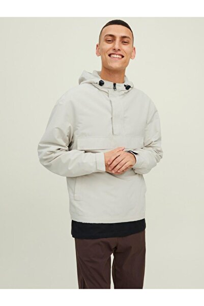 Jack & Jones Jack&jones 12215915 Φούτερ με δέκα μεγάλες τσέπες, 3 τσέπες, φερμουάρ, κουμπωτό κουμπάκι και καπάκι κουκούλας