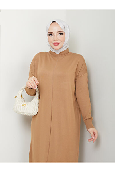 MODAMÜNASİP Harika Merserize Kumaş Tüylenmez  Elbise