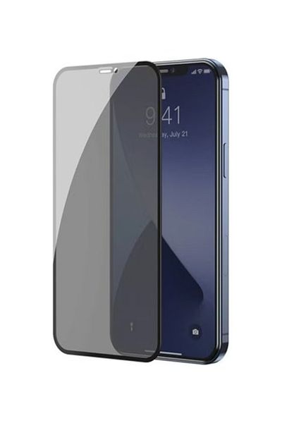 Taimi Full Screen Curved Anti-Peeping Tempered Glass for Apple iPhone 12/12 Pro