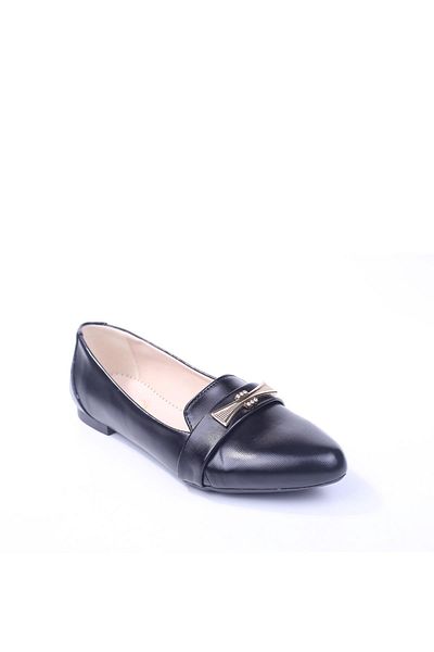 Sedef 0942 Balerina de zi cu fundă neagră de damă