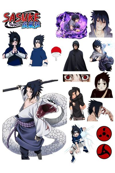 Sticksy Sasuke Stickerphone Laptop Notebook Tablet Notebook Flask Sticker Sticker St829