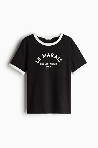 H&M Text-motif T-shirt
