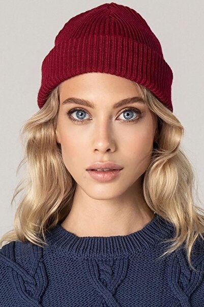 Genel Markalar Bordo Renk Bere/ Şapka