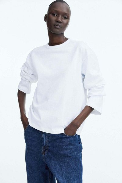 H&M Cotton Jersey Top